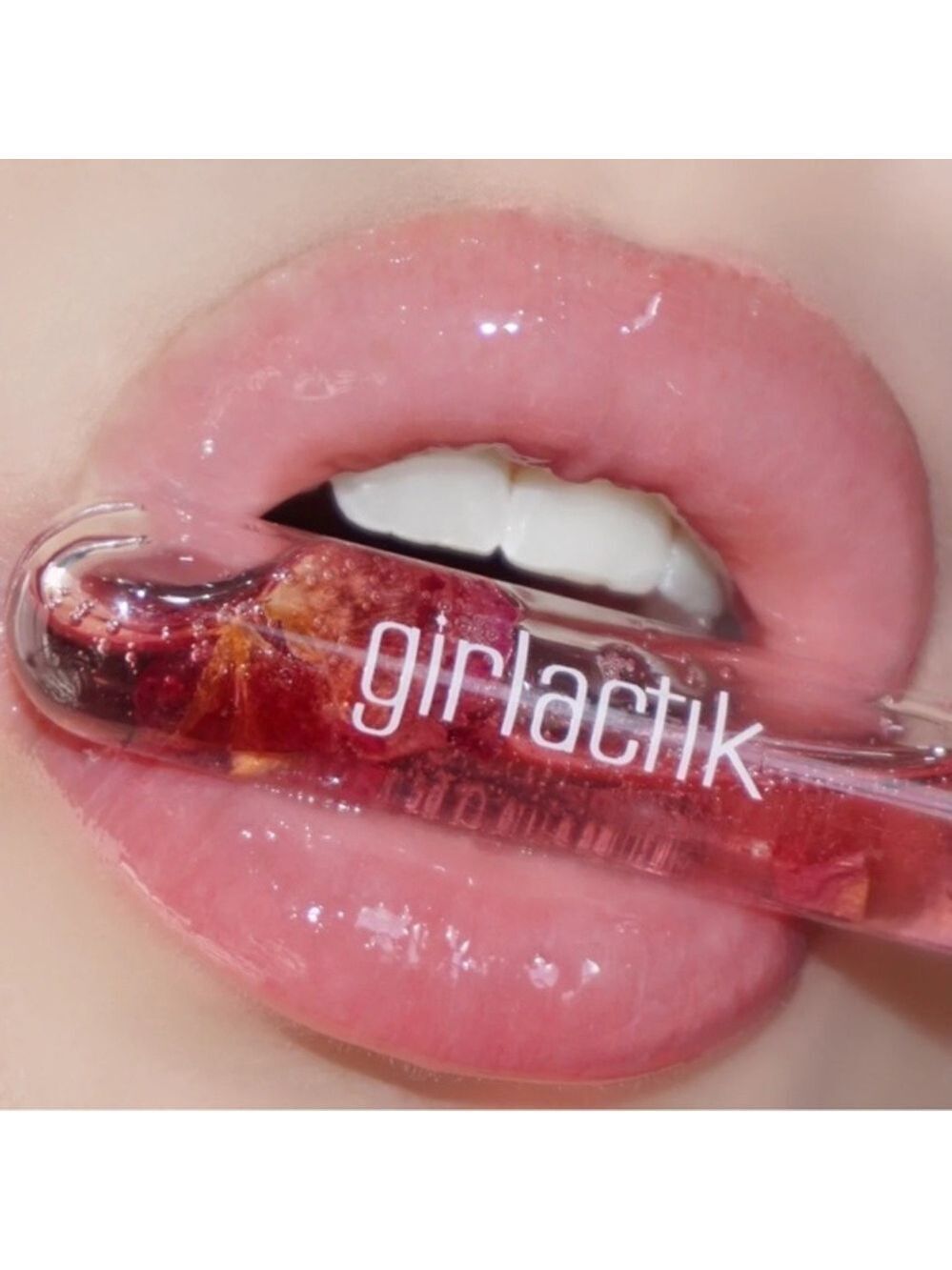 Girlactik Rose Petal Clear Lip Gloss